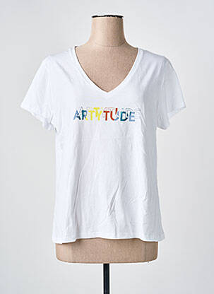 T-shirt blanc ONE STEP femme