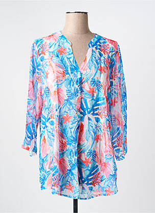 Tunique manches longues bleu JULIE GUERLANDE femme