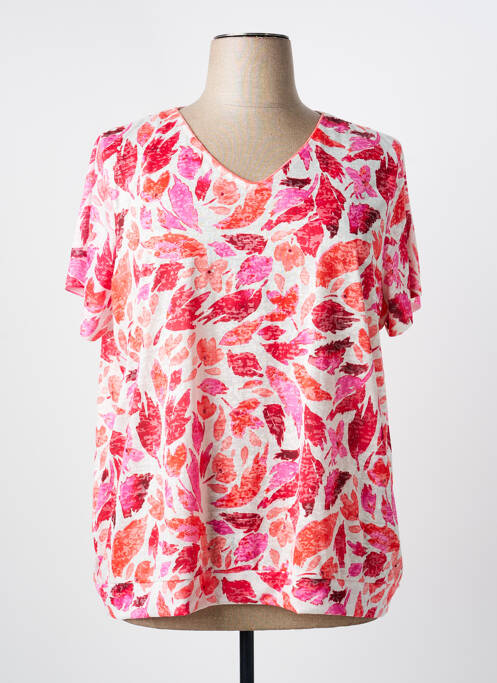 T-shirt rose JULIE GUERLANDE femme