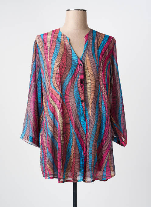 Chemisier rose JULIE GUERLANDE femme