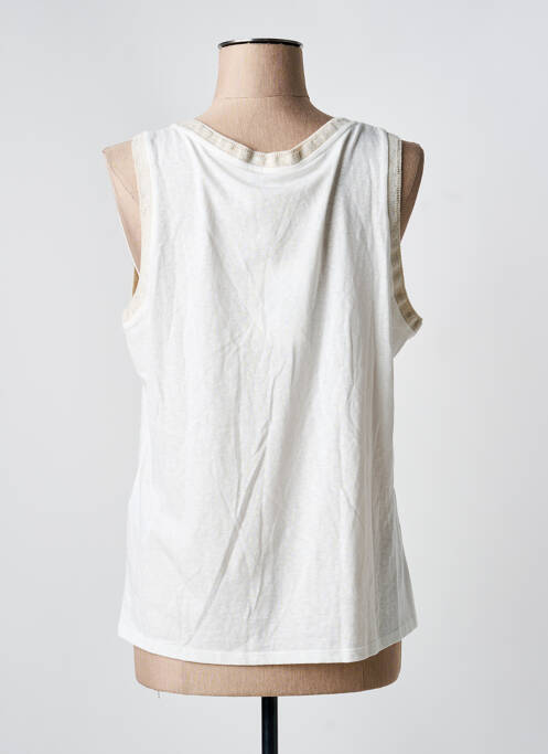 Débardeur blanc LA FEE MARABOUTEE femme