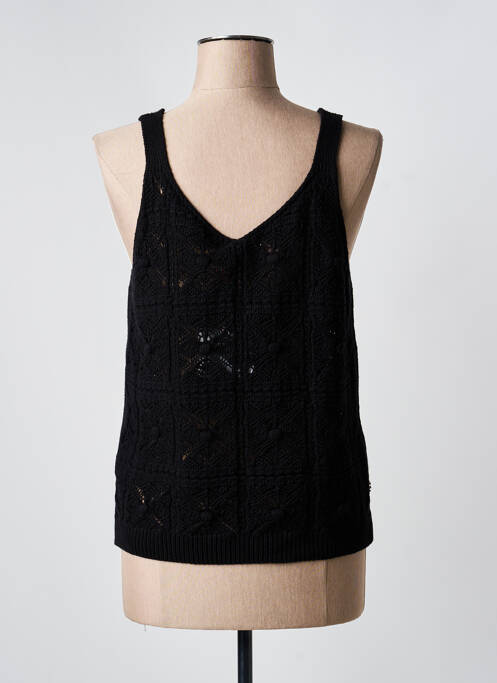 Débardeur noir LA FEE MARABOUTEE femme