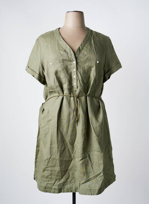 Robe mi-longue vert JULIE GUERLANDE femme
