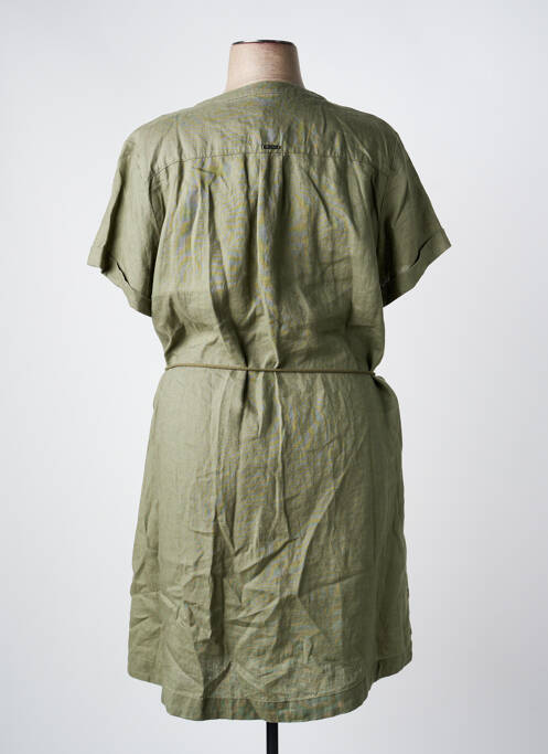 Robe mi-longue vert JULIE GUERLANDE femme