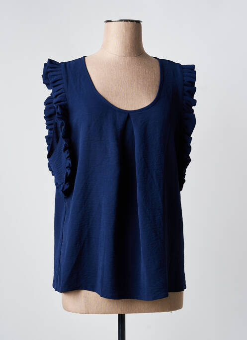 Top bleu MOLLY BRACKEN femme