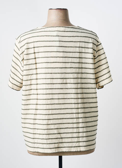 T-shirt beige JULIE GUERLANDE femme