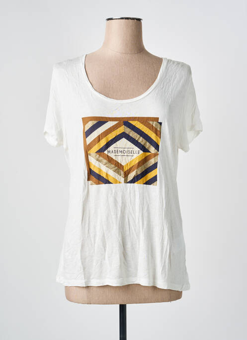 T-shirt blanc I.CODE (By IKKS) femme