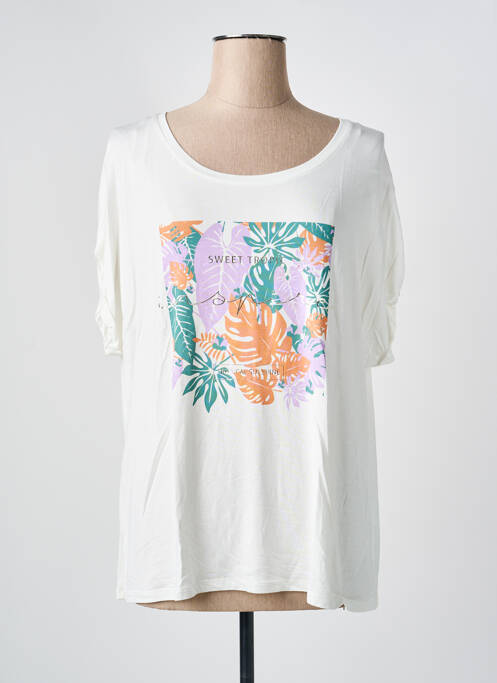 T-shirt blanc JULIE GUERLANDE femme