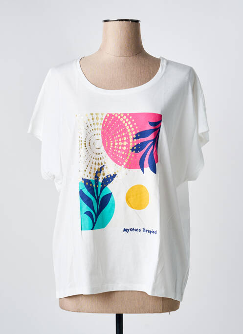 T-shirt blanc JULIE GUERLANDE femme