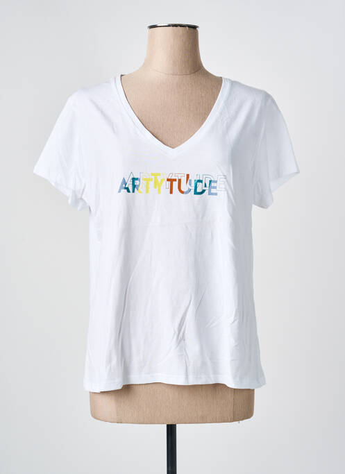 T-shirt blanc ONE STEP femme