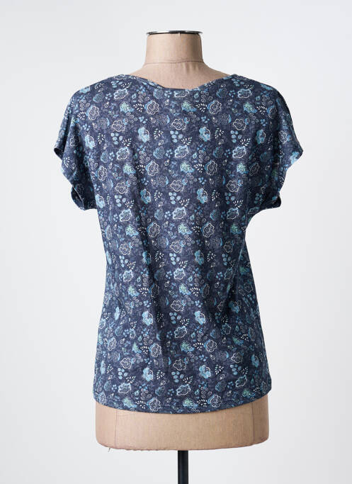 T-shirt bleu JULIE GUERLANDE femme