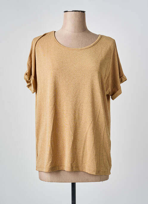 T-shirt marron PAKO LITTO femme