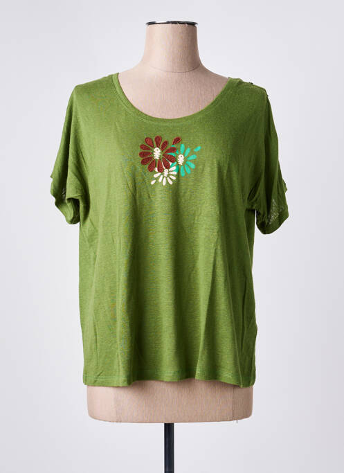 T-shirt vert DIPLODOCUS femme