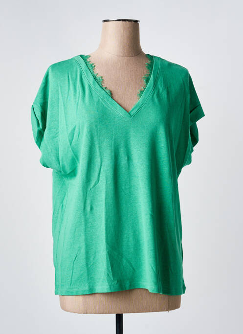 T-shirt vert JULIE GUERLANDE femme