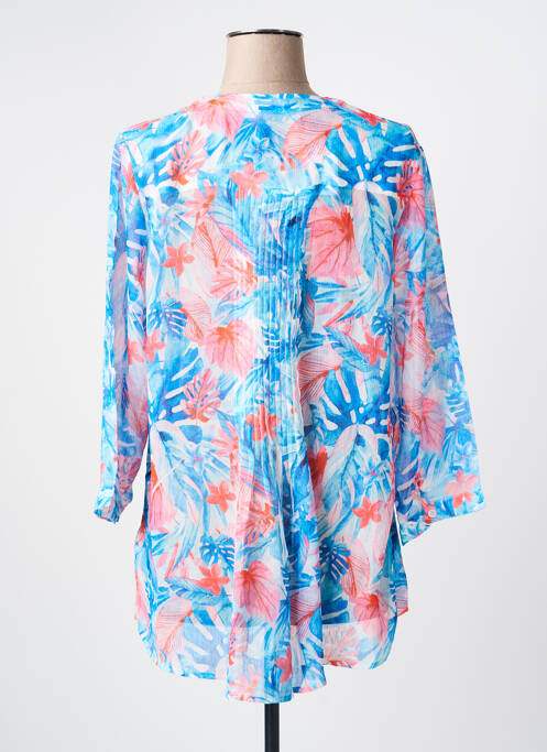 Tunique manches longues bleu JULIE GUERLANDE femme