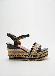Sandales/nu pieds talon de 7 à 9cm noir LA BOTTINE SOURIANTE femme