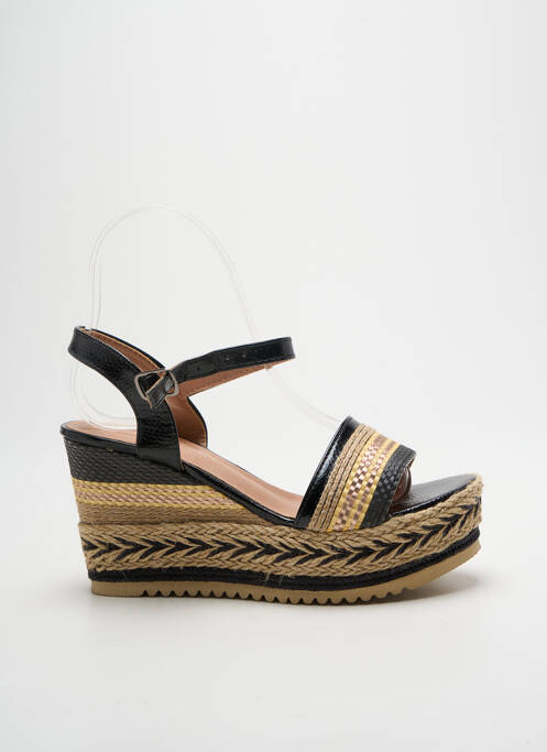 Sandales/Nu pieds noir LA BOTTINE SOURIANTE femme