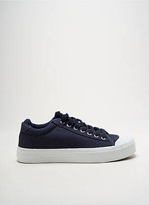 Baskets bout rond bout rond bleu SELECTED homme