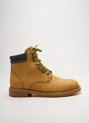 Bottines/Boots jaune SELECTED homme