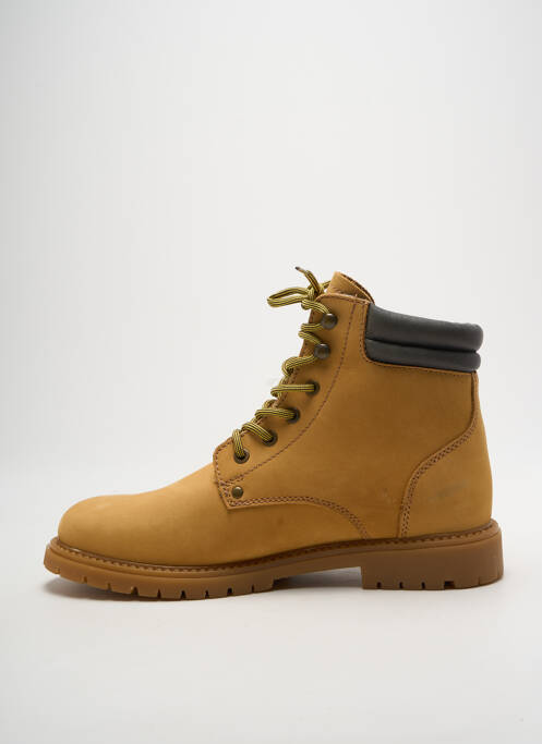 Bottines/boots jaune SELECTED homme