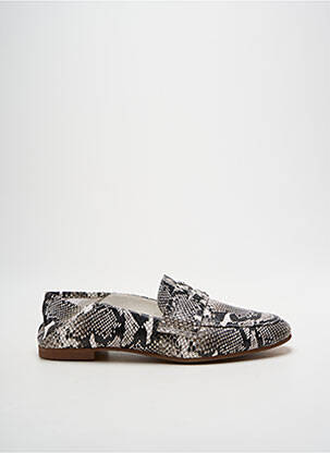 Mocassins bout rond talon plat jusqu'à 3cm noir ONE STEP femme