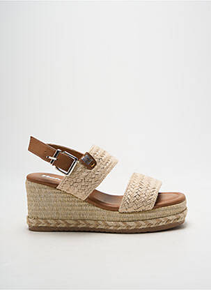 Sandales/Nu pieds beige REFRESH femme
