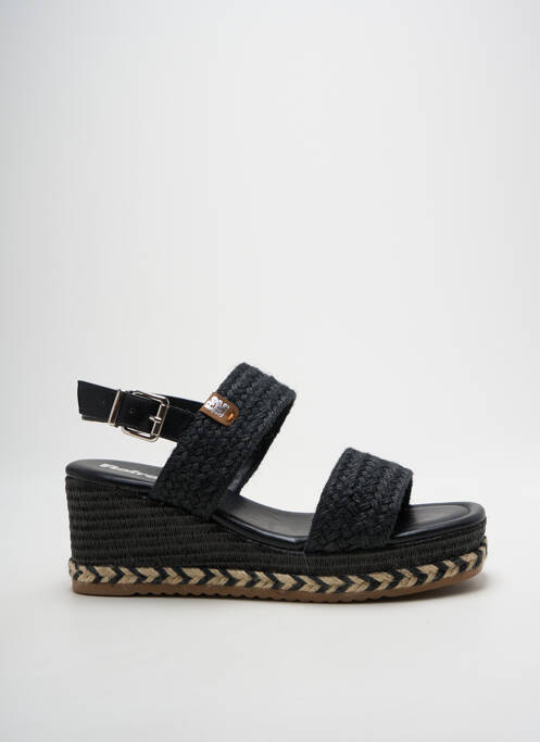 Sandales/nu pieds talon de 7 à 9cm noir REFRESH femme