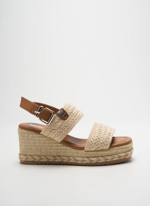 Sandales/Nu pieds beige REFRESH femme