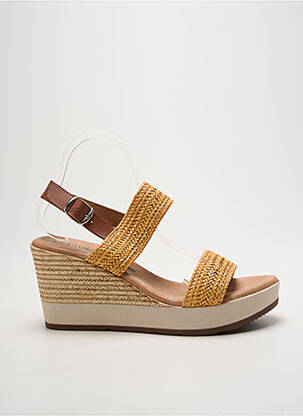 Sandales/nu pieds talon de 7 à 9cm marron MILLENNIALS femme