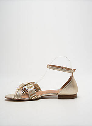 Sandales/nu pieds talon plat jusqu'à 3cm or ONE STEP femme