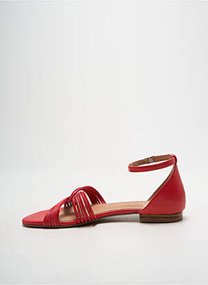 Sandales/nu pieds talon plat jusqu'à 3cm rouge ONE STEP femme