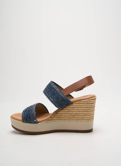 Sandales/Nu pieds bleu MILLENNIALS femme