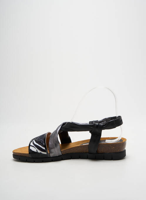 Sandales/Nu pieds noir MILLENNIALS femme