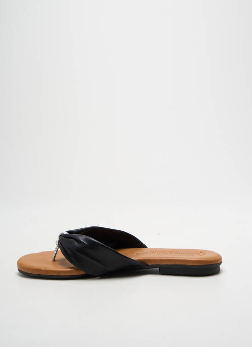 Tongs noir MILLENNIALS femme