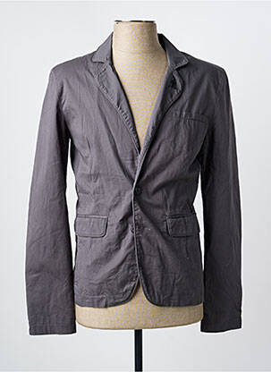 Blazer coupe cintrée gris JAPAN RAGS homme