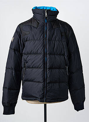 Doudoune poches sans capuche noir DIESEL homme