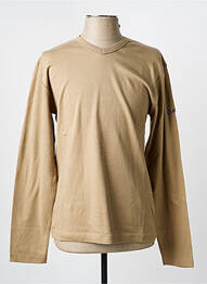 T-shirt coupe cintrée manches longues beige BLEND OF AMERICA homme