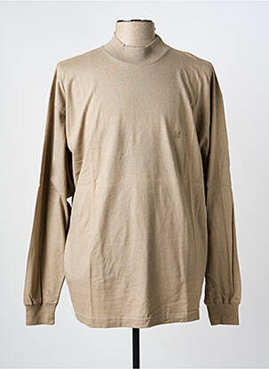 T-shirt coupe droite manches longues marron ALAN RED homme