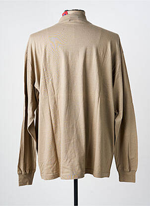 T-shirt coupe droite manches longues marron ALAN RED homme