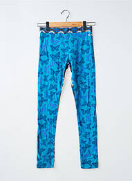 Legging stretch taille élastique bleu DESIGUAL fille