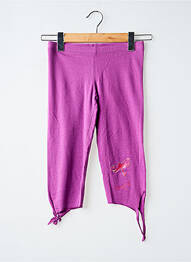 Legging stretch taille élastique violet DESIGUAL fille