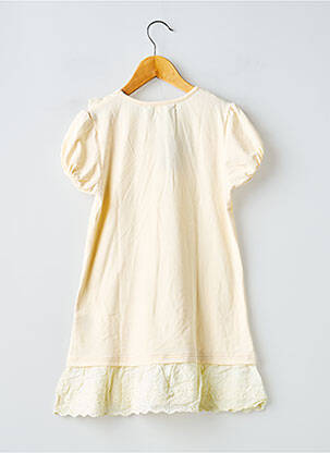 Robe courte manches courtes manches courtes beige MINI MOLLY BY MOLLY BRAKEN fille