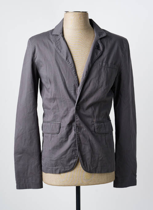 Blazer finition intérieure doublée gris JAPAN RAGS homme