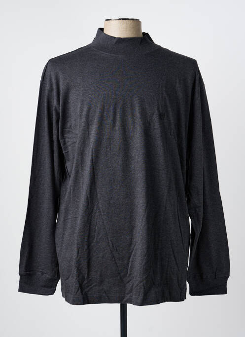 T-shirt coupe droite manches longues gris ALAN RED homme