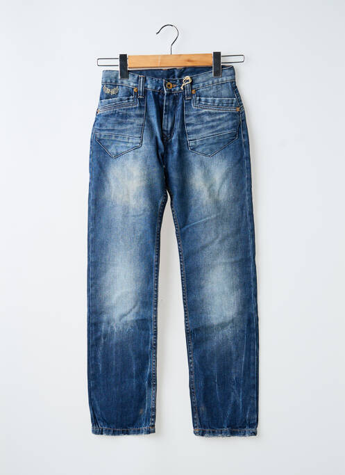 Jeans coupe droite bleu KAPORAL garçon