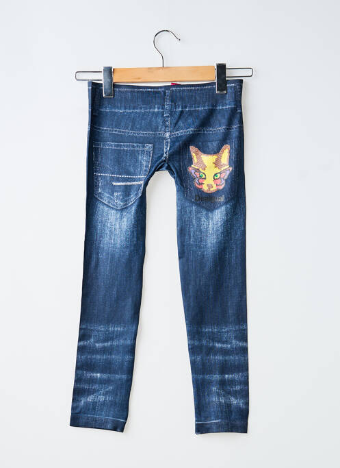 Legging bleu DESIGUAL fille