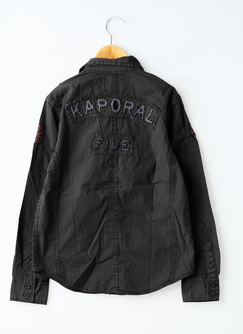 Chemise manches longues gris KAPORAL garçon