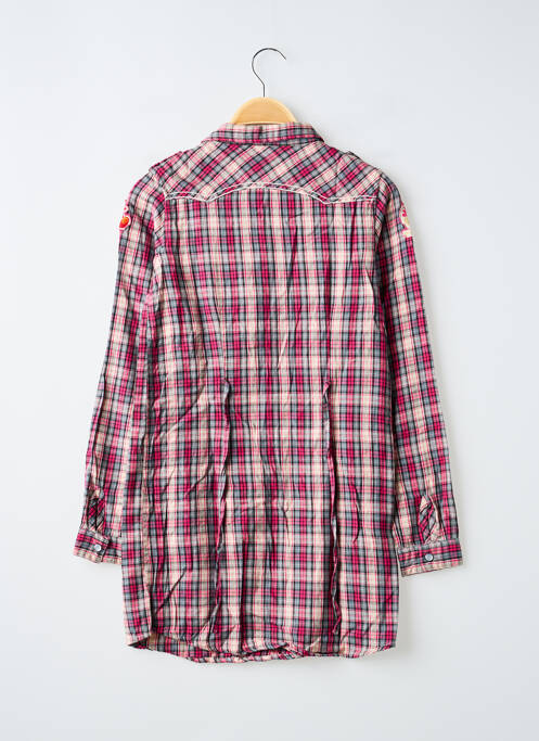 Robe courte rose CERISE LITTLE fille