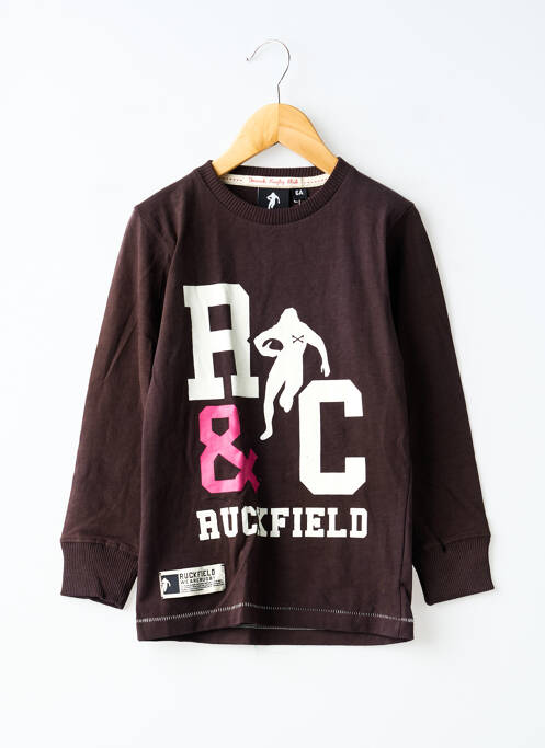 T-shirt marron RUCKFIELD garçon