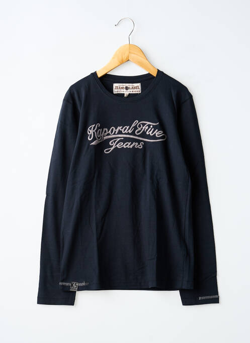 T-shirt noir KAPORAL garçon